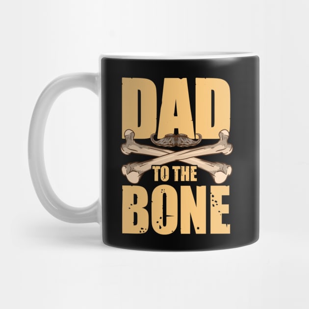 Dad To The Bone Funny Dad Pun Father's Day Joke by theperfectpresents